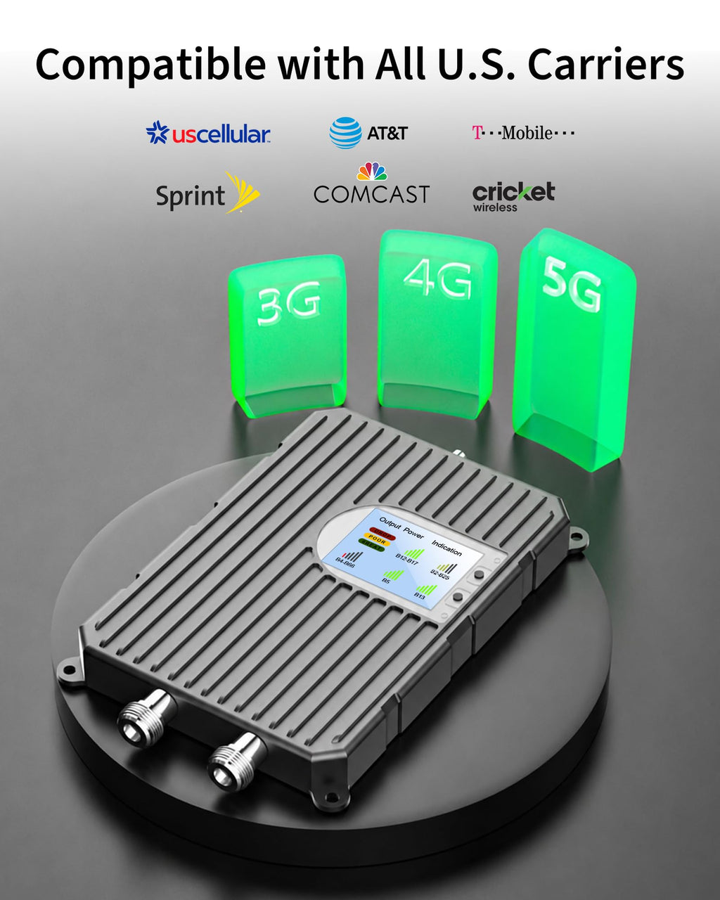 Cell Phone Signal Booster for 5G 4G LTE K16420