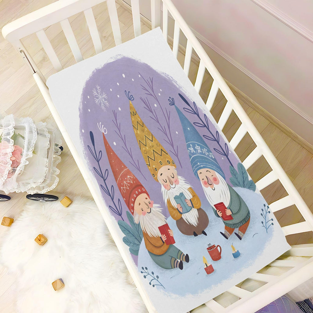 Watercolor Crib Sheet 52" x 28" Y5880
