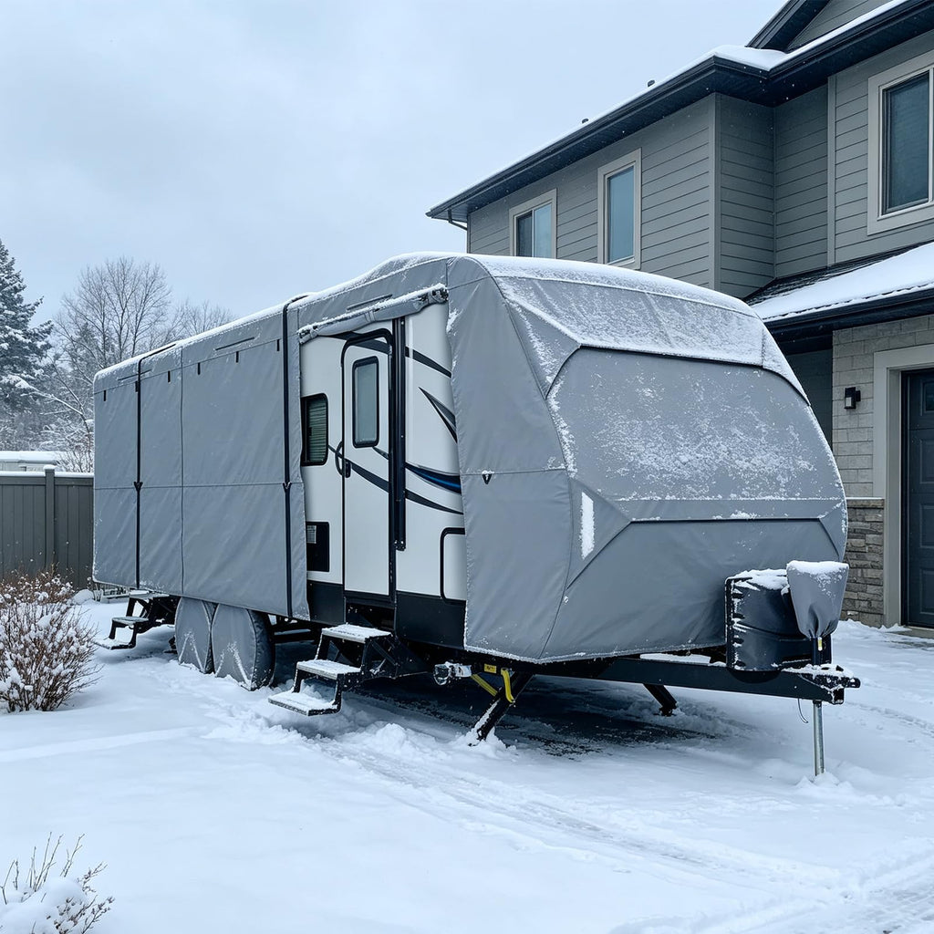 14-16 ft Travel Trailer RV Cover P455657