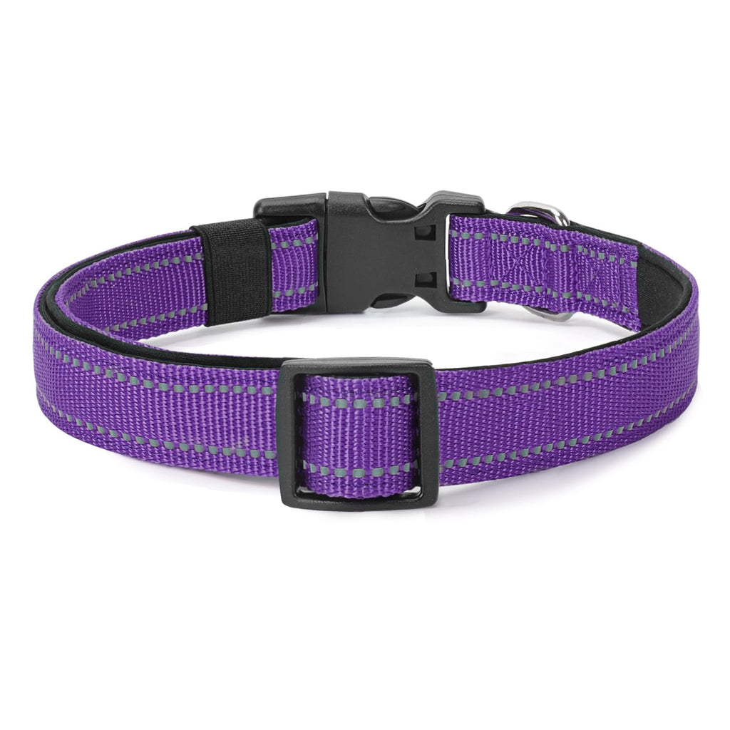 Reflective Adjustable Nylon Dog Collar L978