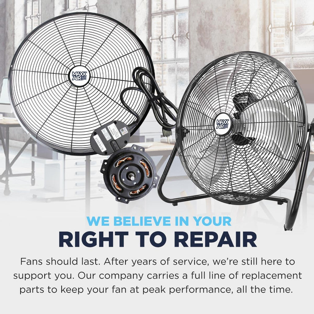 20 Inch 3-Speed High Velocity Wall Fan F248208