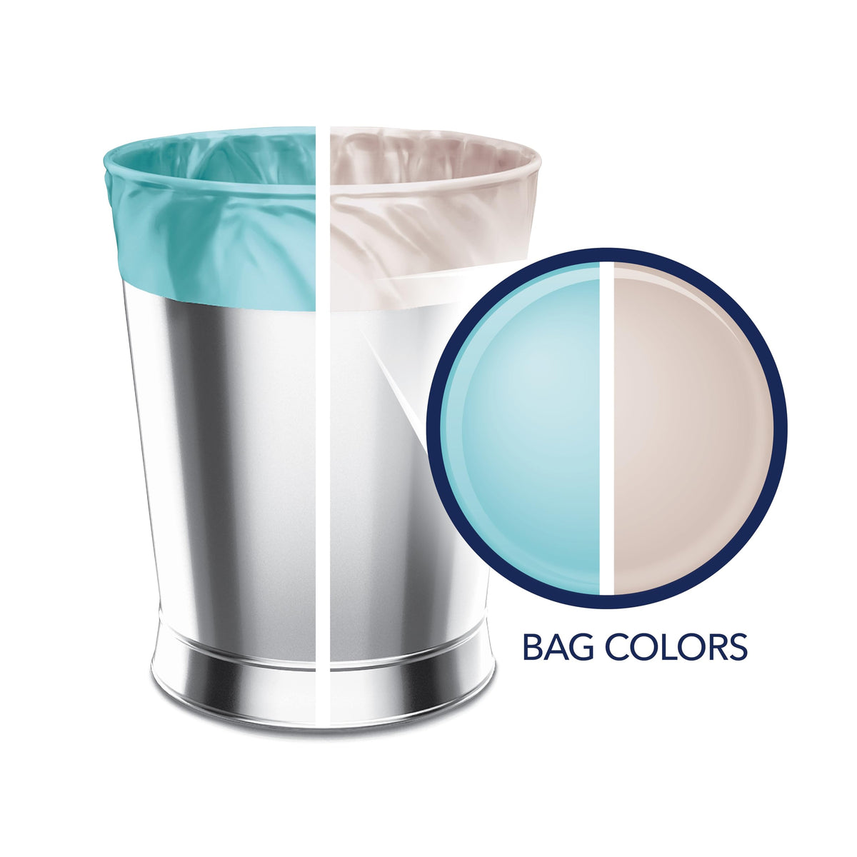 4 Gallon Twist Tie Trash Bags 80 Count P13716