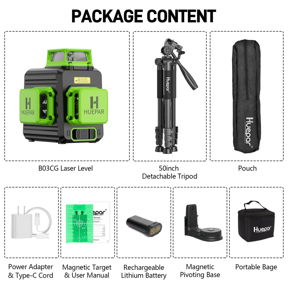 360 Self Leveling Laser Level with Tripod W144