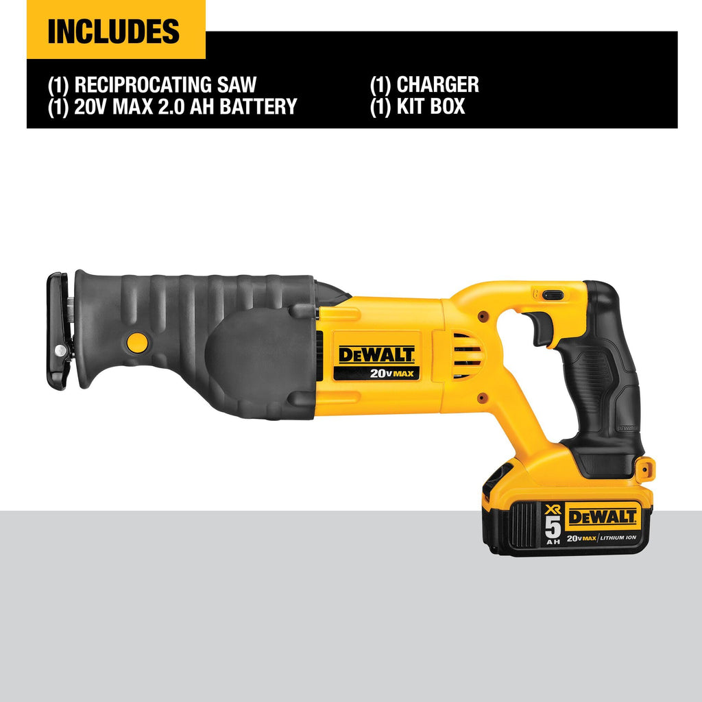 Cordless Reciprocating Saw with Battery and Charger R116