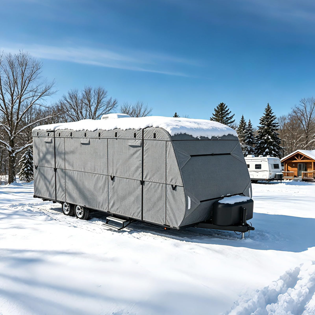 14-16 ft Travel Trailer RV Cover P455657