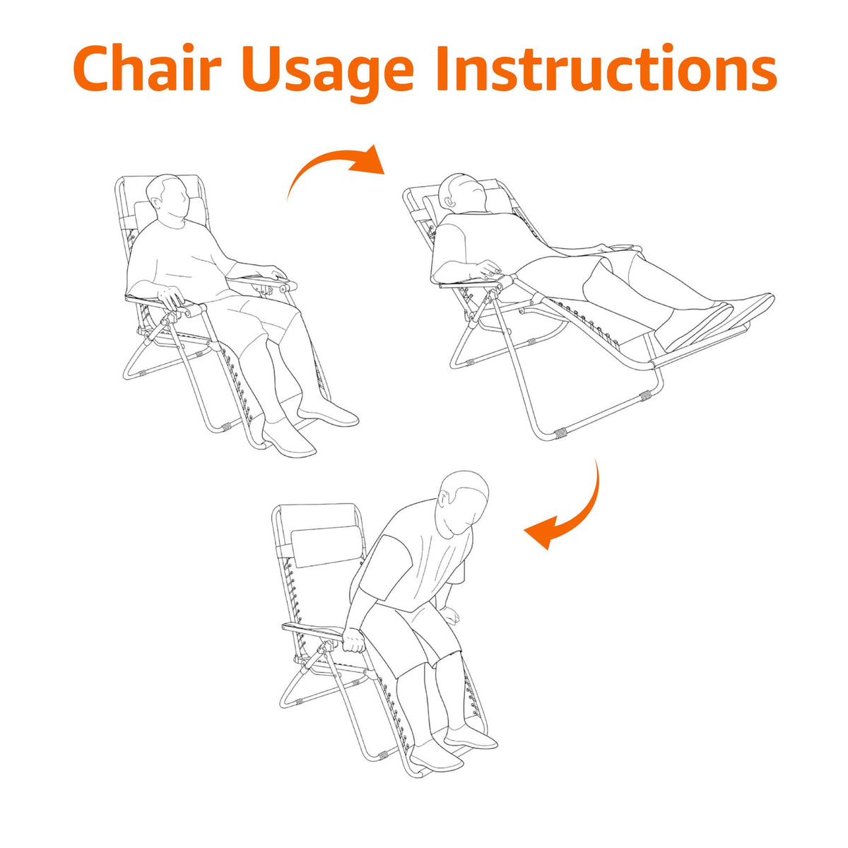 Blue Set of 2 Adjustable Zero Gravity Lounge Chair with Cup Holder P780