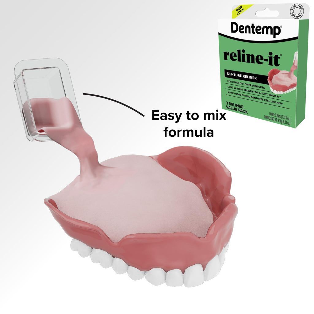 Denture Repair Kit & Denture Reliner Value Pack L381867