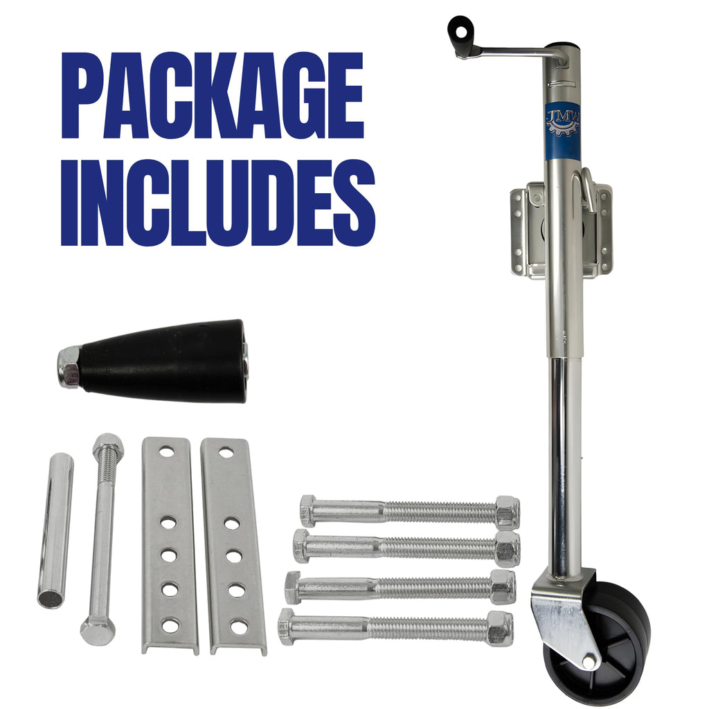 2000lbs Trailer Jack with Double Wheel T491