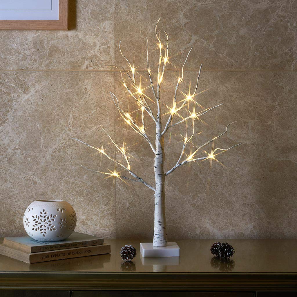 Lighted Birch Tree with Lights H783107