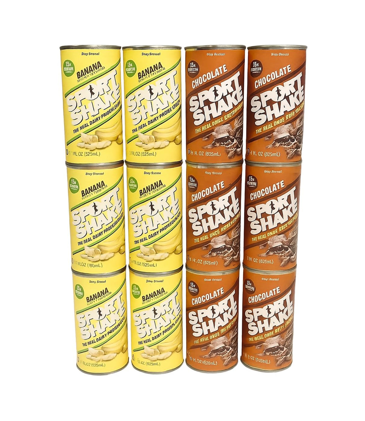 Banana & Chocolate Flavor Protein Drink 11 fl oz Cans 12 Pack G26036