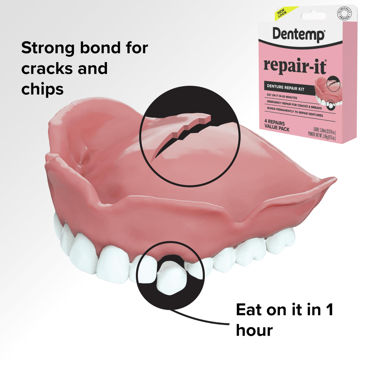 Denture Repair Kit & Denture Reliner Value Pack L381867