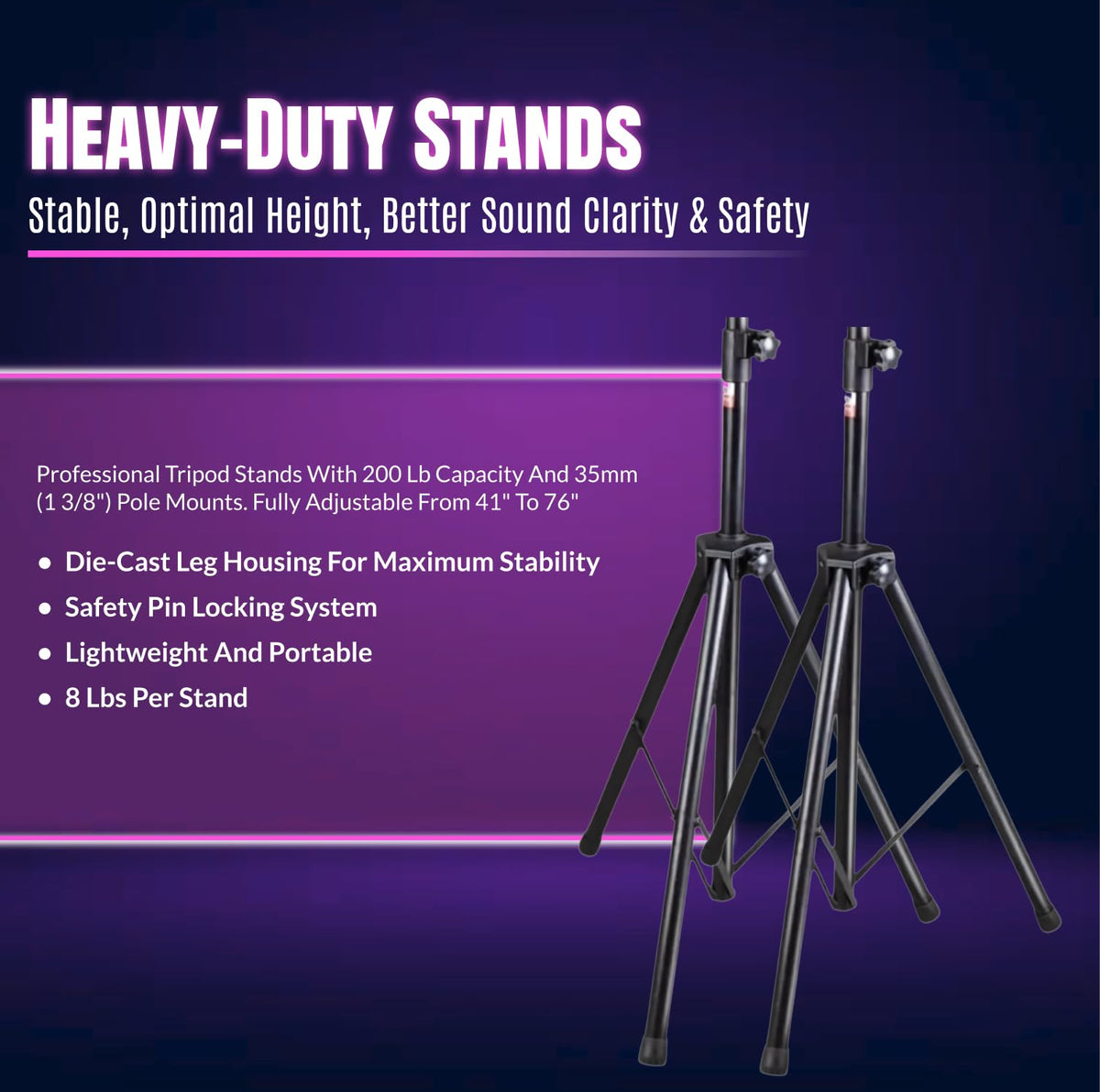 10" UHF PA System with Wireless Microphone U8913