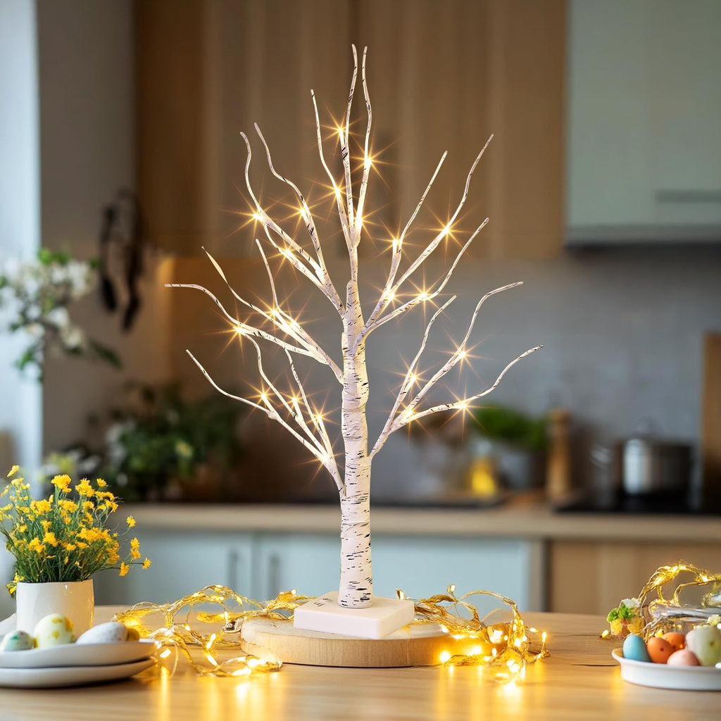 Lighted Birch Tree with Lights H783107