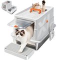 XL Stainless Steel Cat Litter Box X37138