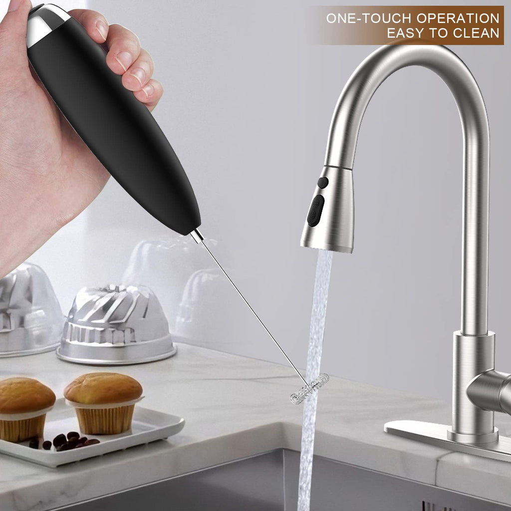 Electric Handheld Milk Frother Drink Mixer X34143
