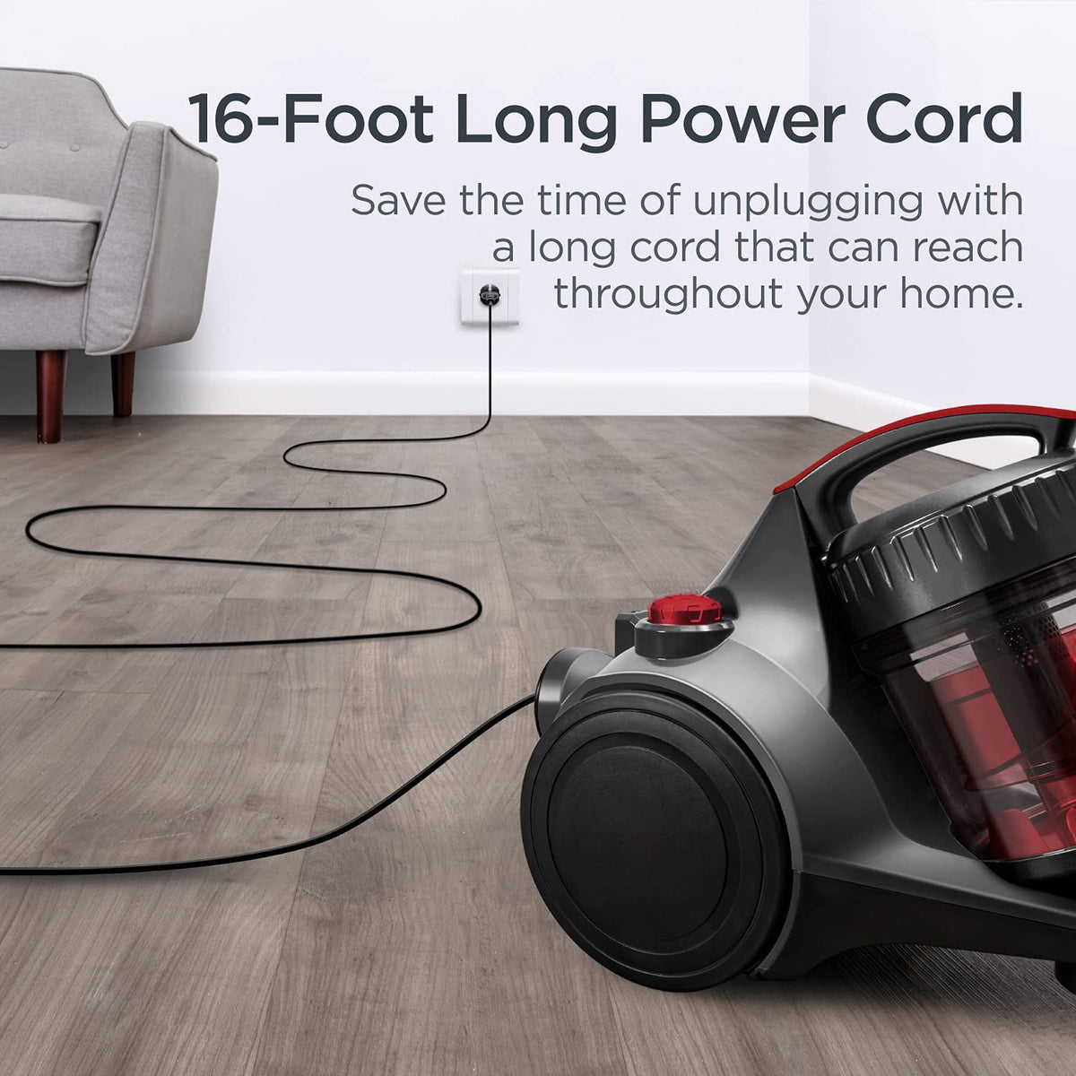 Bagless Canister Vacuum Cleaner O92533
