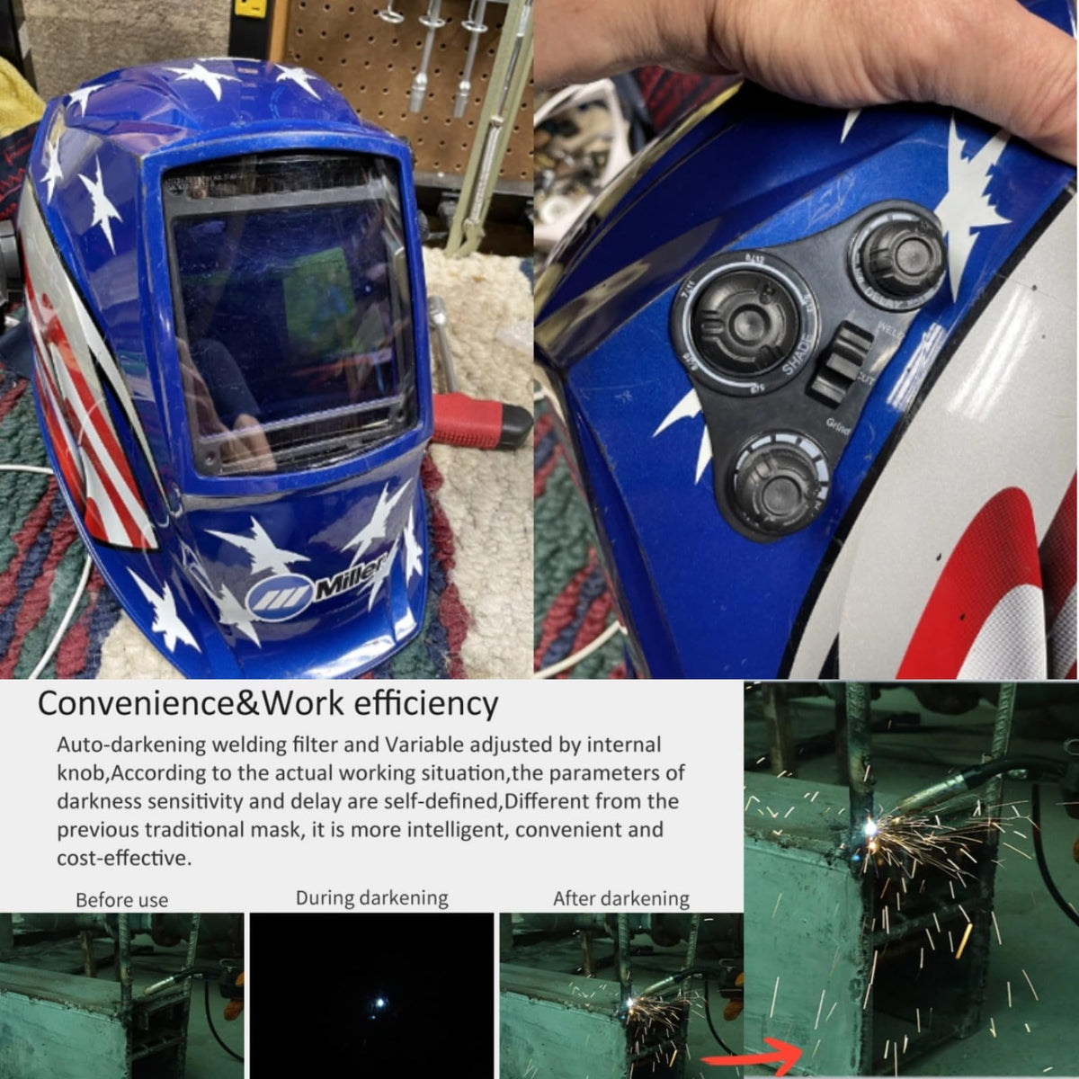 Auto-Darkening Welding Filter Lens P86079