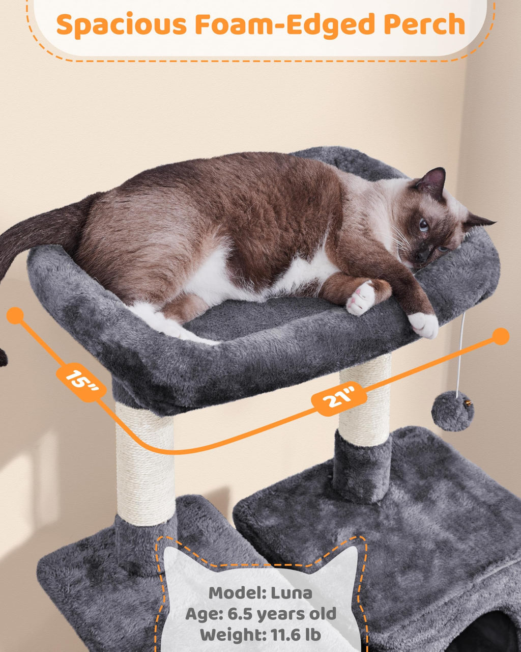 63in Large Cat Tree D625222