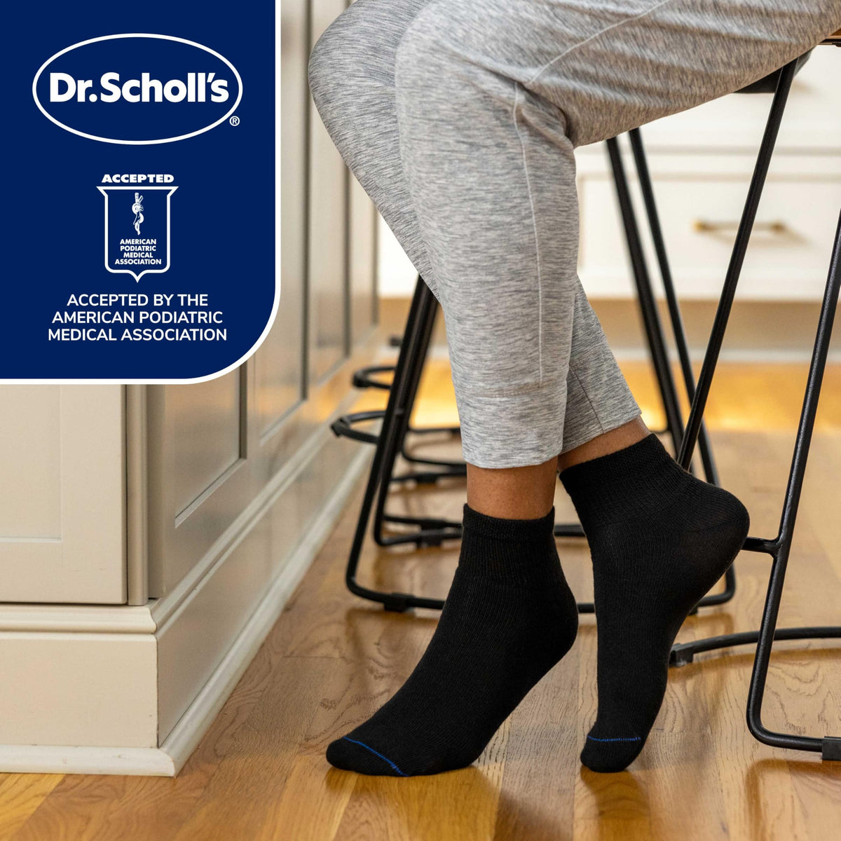 Diabetic Circulatory Flat-Knit Socks J415