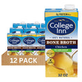 100% Natural Reduced Sodium Chicken Bone Broth 32 Oz (Pack of 12) M111798