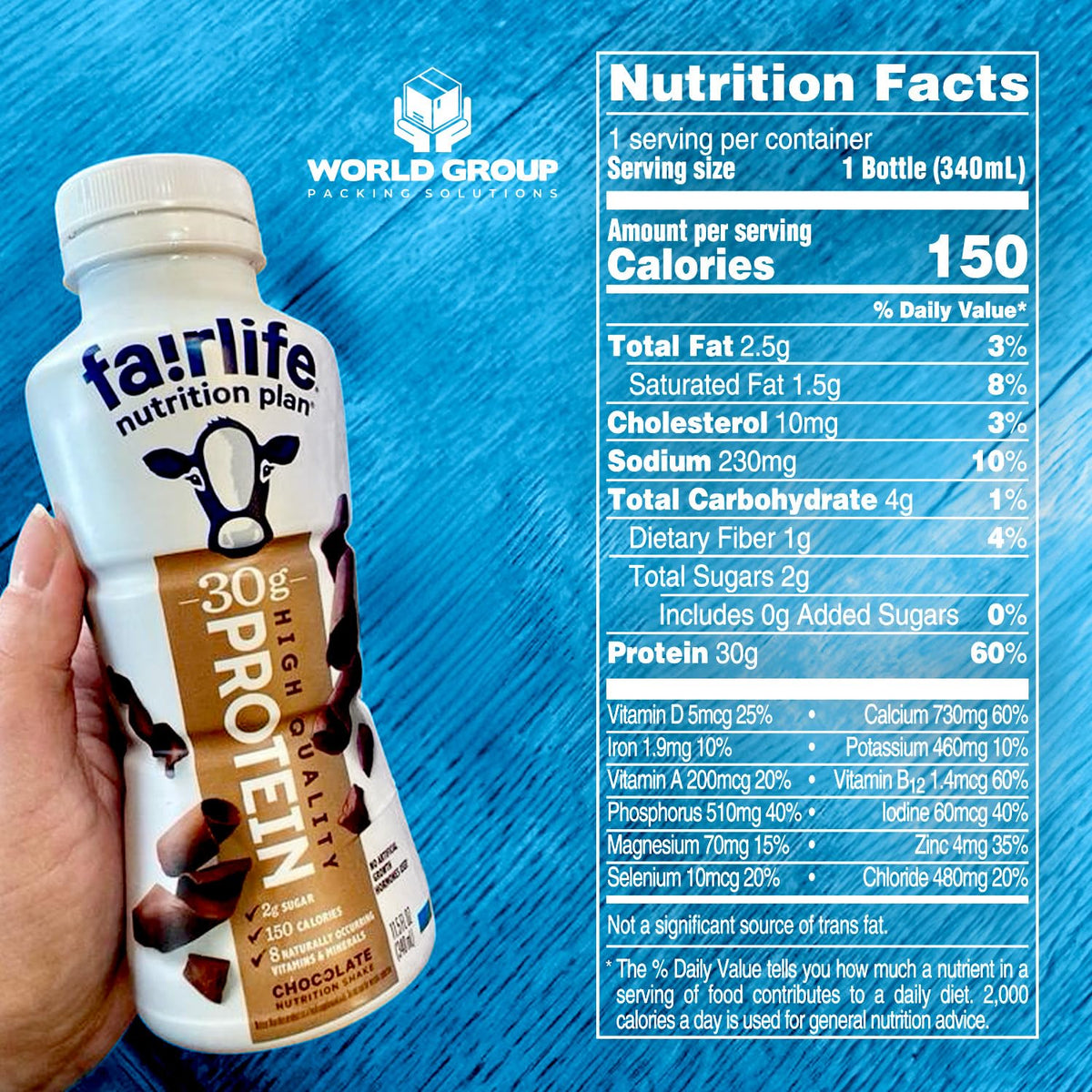 High Protein Chocolate Shake 11.5 Fl Oz (Pack of 12) Z190214