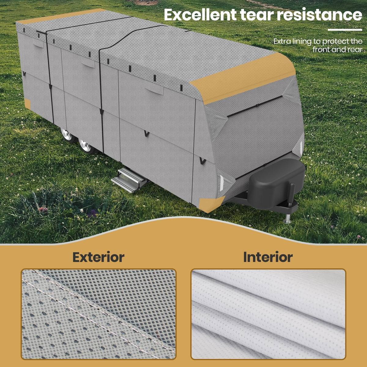 14-16 ft Travel Trailer RV Cover P455657