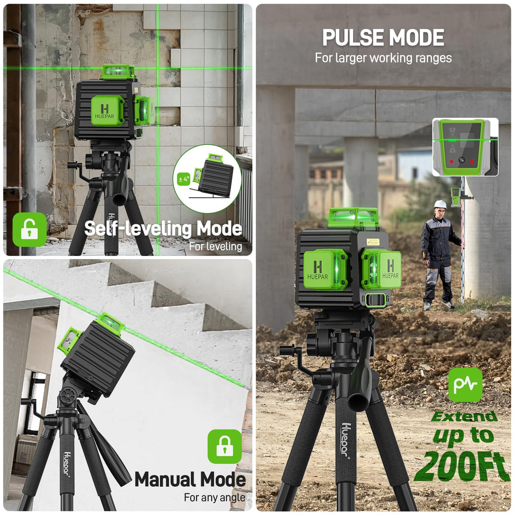 360 Self Leveling Laser Level with Tripod W144