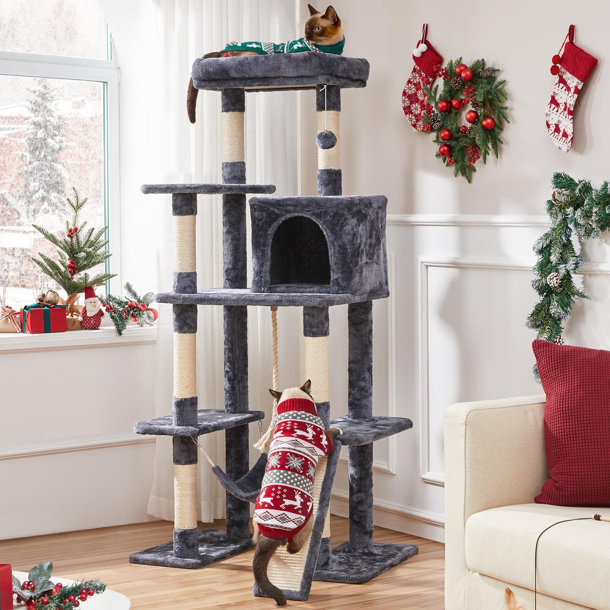 63in Large Cat Tree D625222