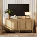 Wood TV Stand with Storage I917718