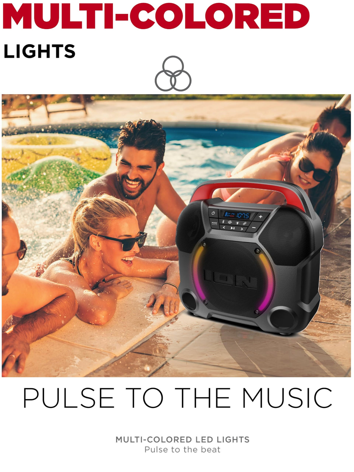 2 Pack Wireless Bluetooth Water-Resistant Speaker O615