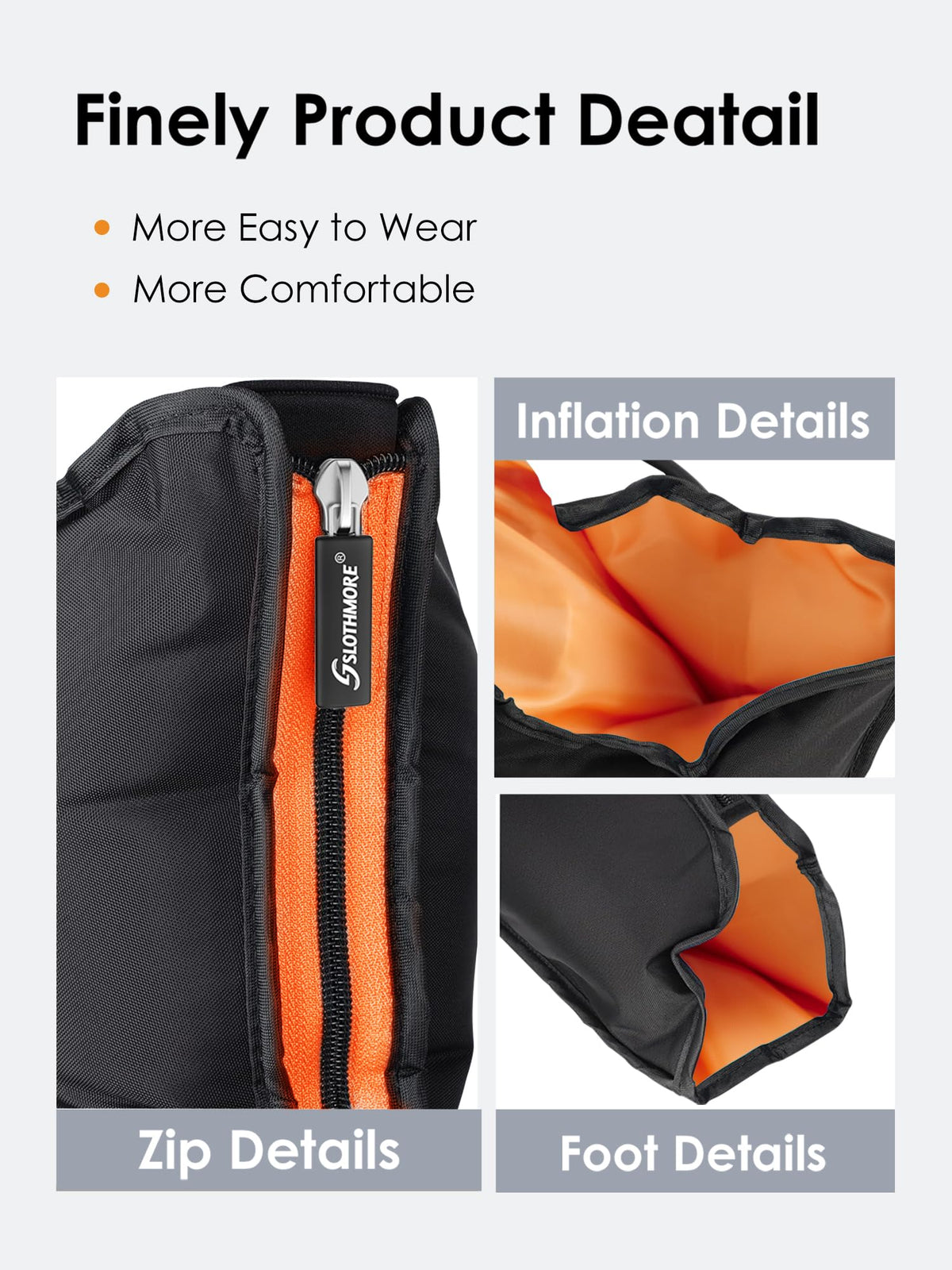 Air Compression Leg Massager with Heat E328734