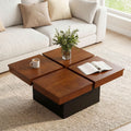 Mid Century Modern Solid Wood Coffee Table F7155