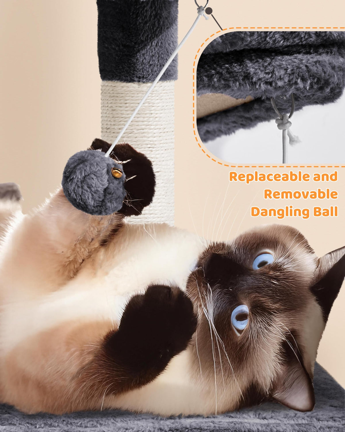 63in Large Cat Tree D625222