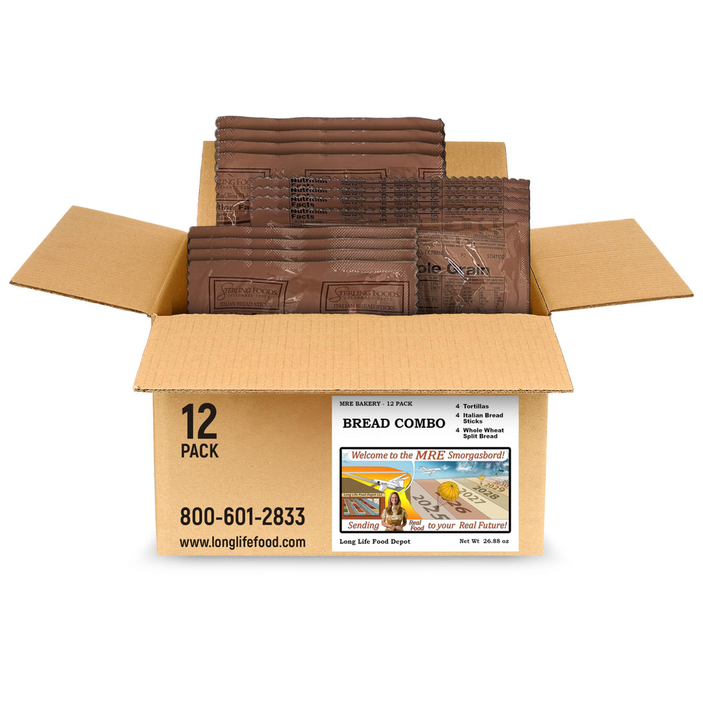 MRE Bread Variety Pack 12-Pack Y8802
