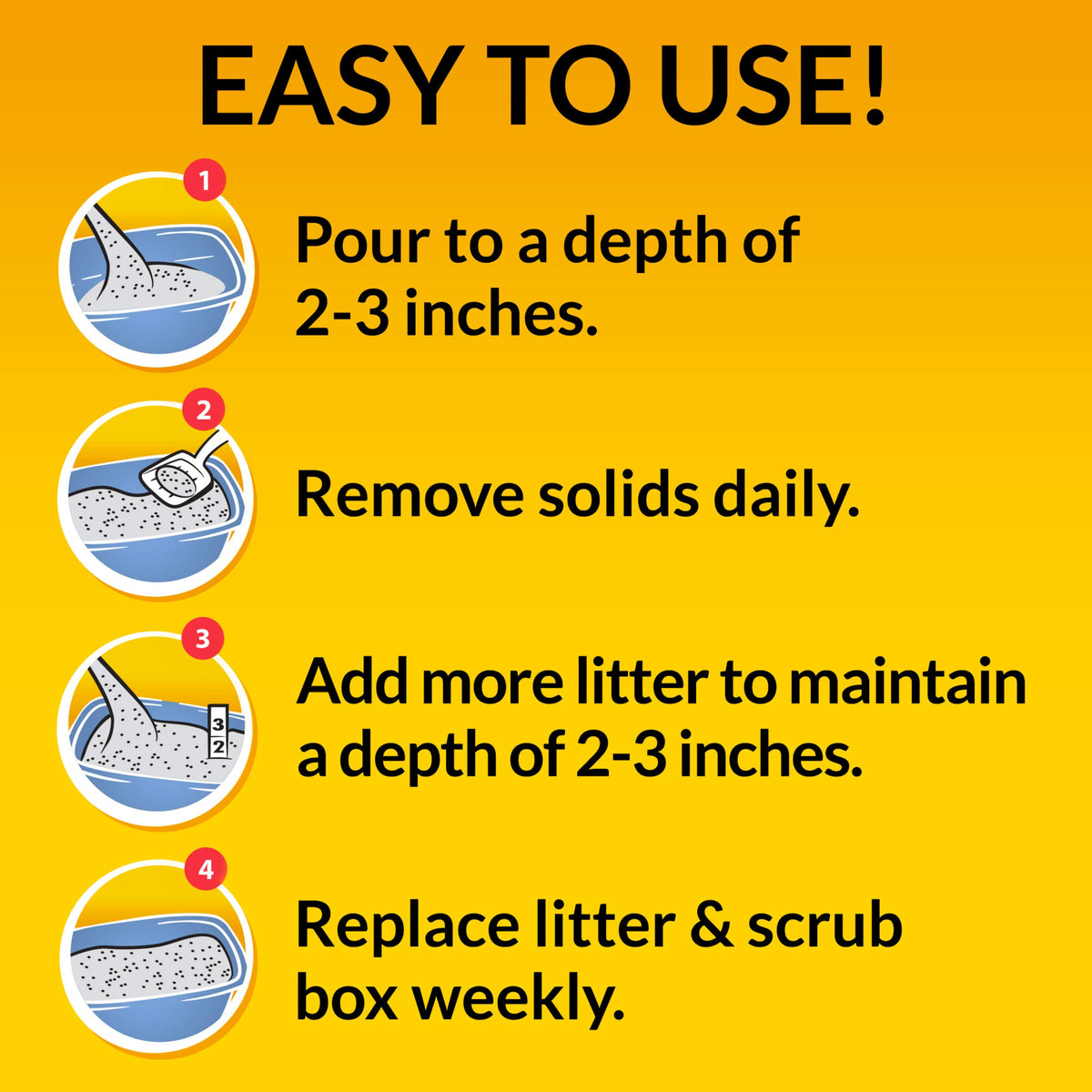 Non Clumping Cat Litter 20 lb. Bag A978