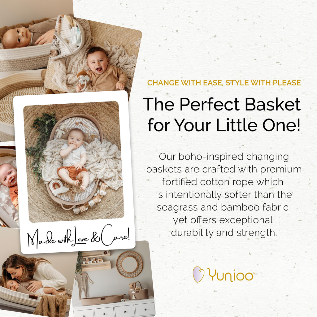 Baby Changing Basket, Portable Diaper Changing Pad I1878